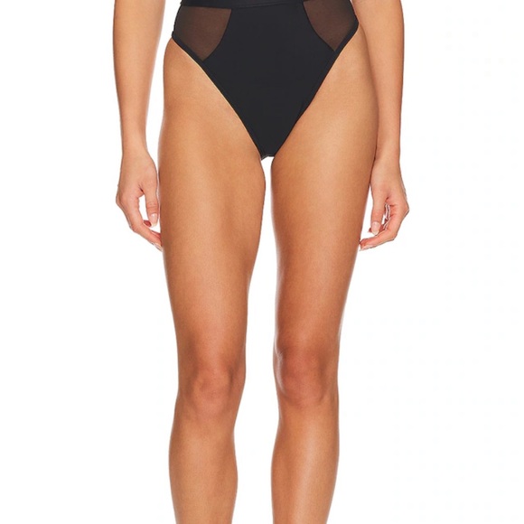 Midnight Ride High Waist Bottom in Black - Picture 3 of 8